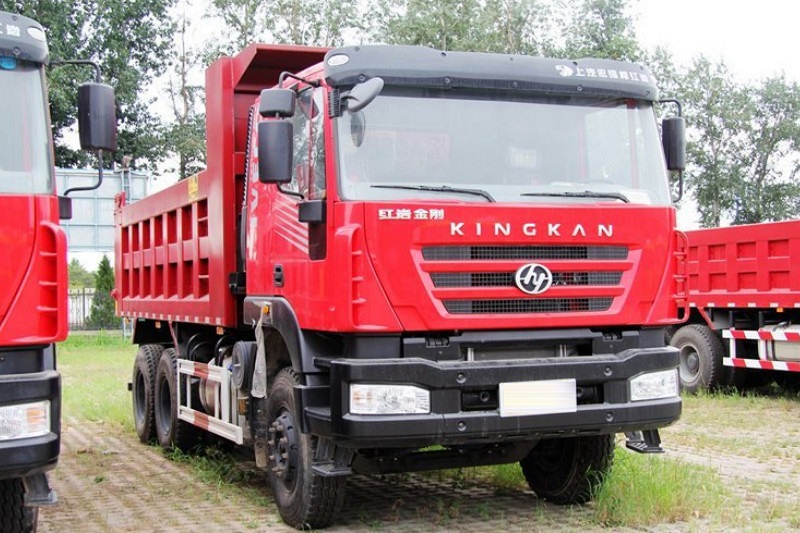 上汽红岩 新金刚重卡 390马力 8X4 8.5米 国四 自卸车(上柴)(CQ3315HTG466)