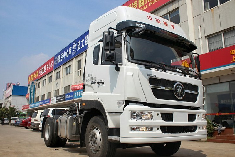 中国重汽 斯太尔D7B重卡 380马力 6X2 国五 牵引车(ZZ4253N27C1E1BN)