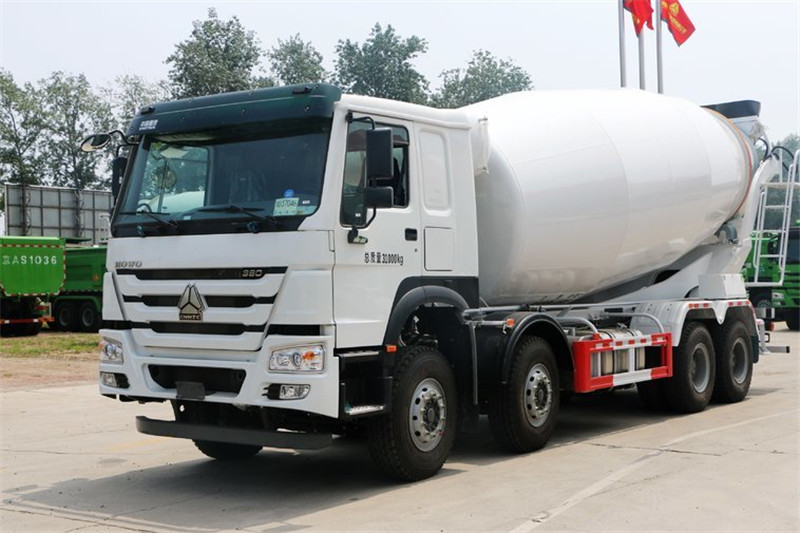 中国重汽 HOWO 380马力 6X4 国四混凝土搅拌车(CLY5257GJB7)