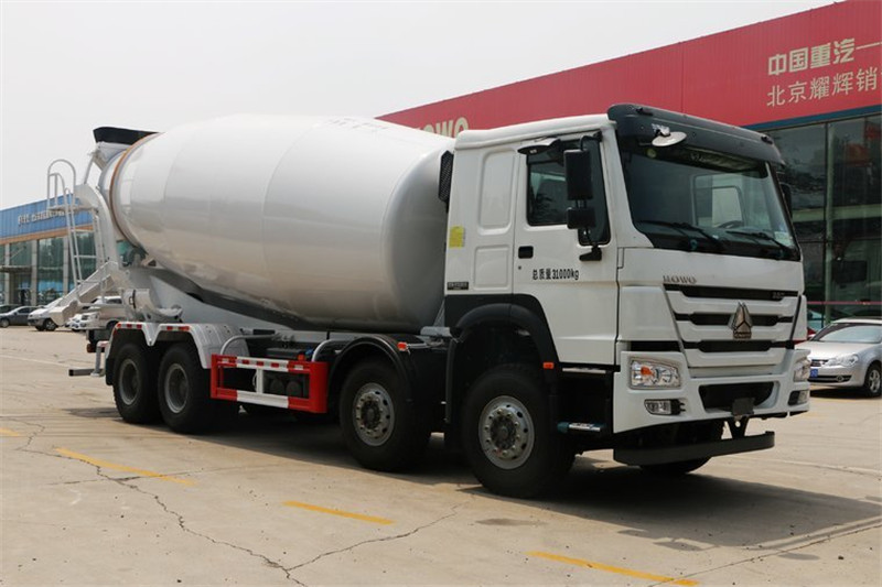 中国重汽 HOWO 380马力 6X4 国四混凝土搅拌车(CLY5257GJB7)