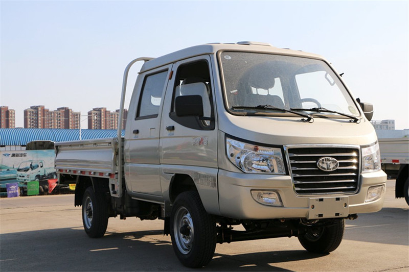 唐骏欧铃 赛菱A6 1.2L 88马力 4X2 2.6米 国五双排栏板微卡(后双胎)(ZB1033ASC3V)