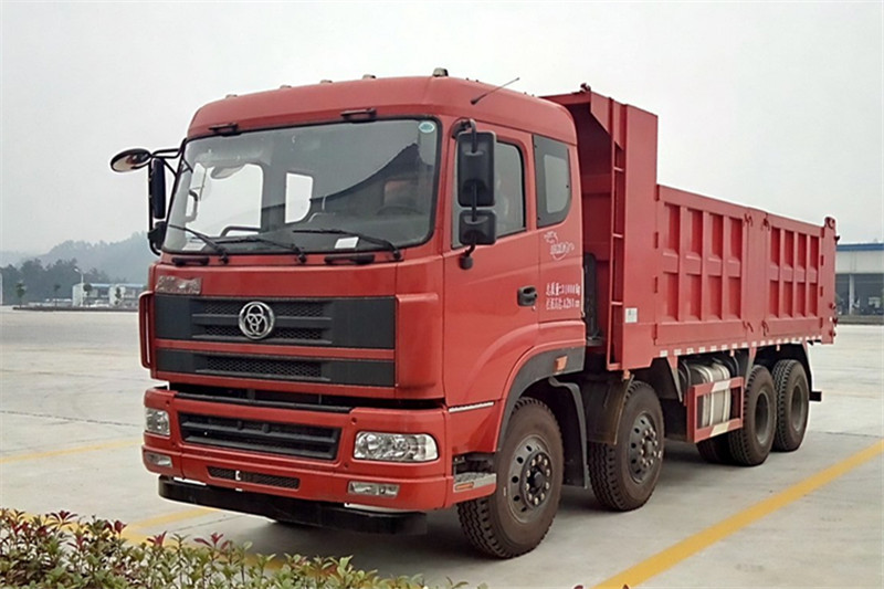 三环十通 御龙重卡 300马力 8X4 7.4米 国四自卸车(STQ3316L16Y4B14)