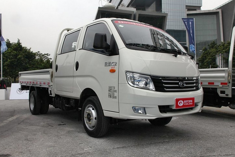 时代汽车 康瑞KQ2 129马力 汽油/CNG 3米 国四 双排栏板轻卡(BJ1036V3AV6-K2)