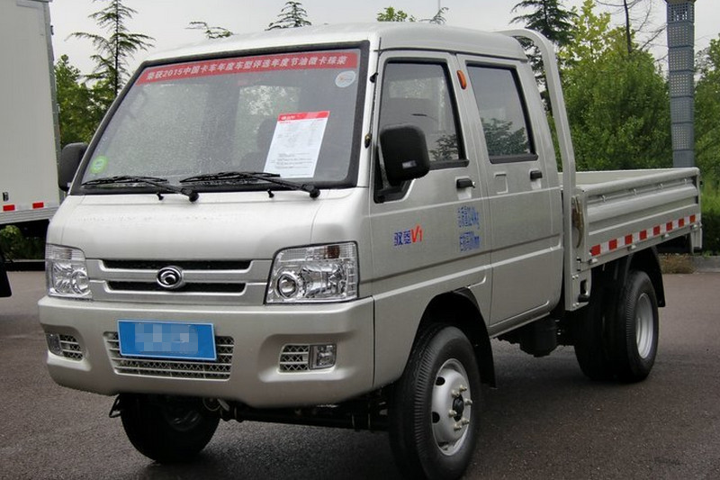 时代汽车 驭菱V1 1.8L 68马力 柴油 国四 双排栏板微卡(BJ1030V5AA4-X3)