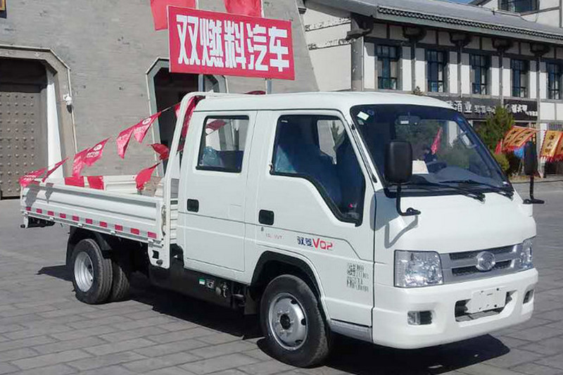 时代汽车 驭菱VQ2 112马力 汽油/CNG 3米 国五 双排栏板微卡(BJ1032V5AL5-N5)