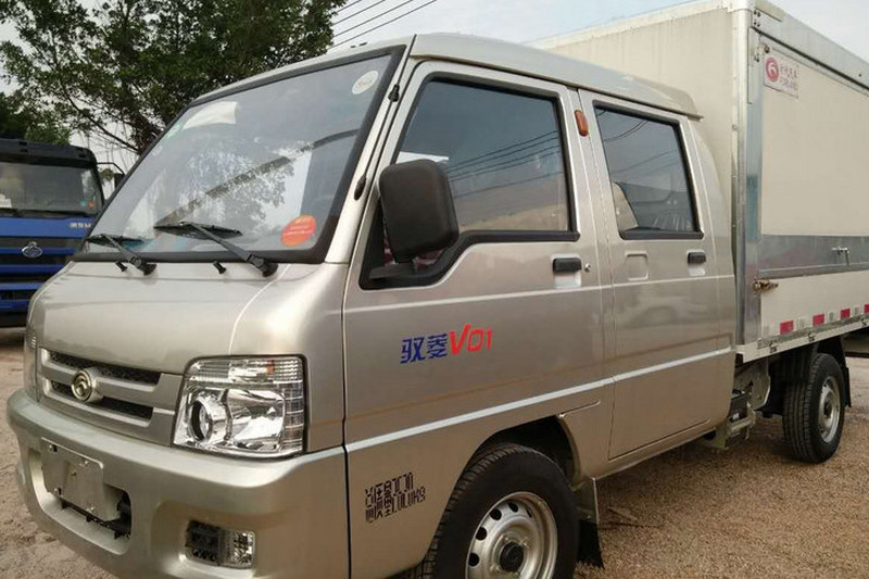 时代汽车 驭菱VQ1 1.1L 61马力 汽油 国五 双排翼开启厢式微卡(BJ5030XYK-F4)