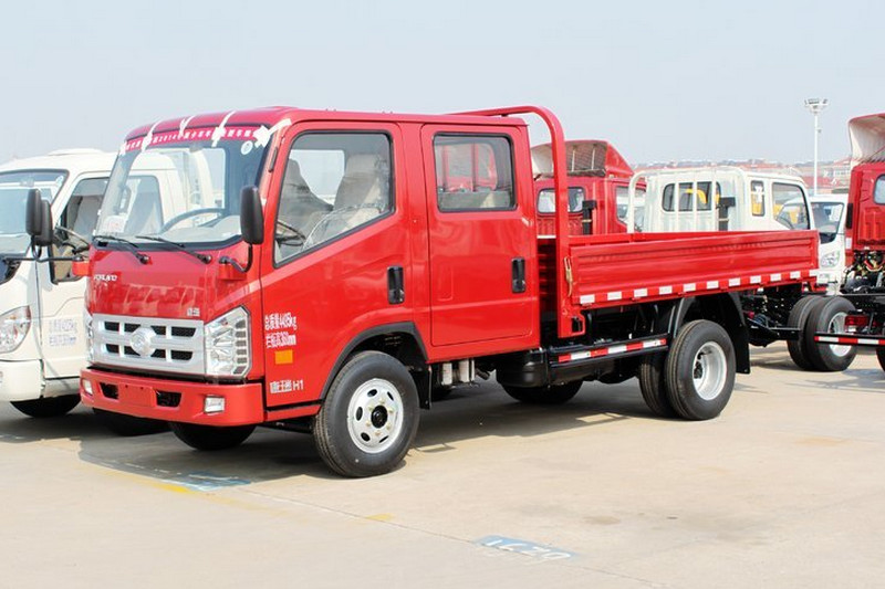 时代汽车 康瑞H1 95马力 2.7米 国四 双排栏板轻卡(BJ1046V9AB5-B1)