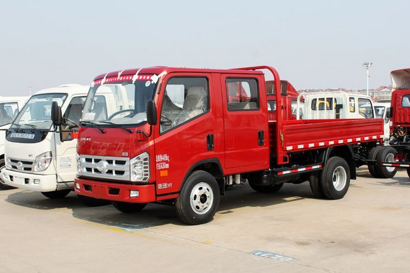 时代汽车 康瑞H1 95马力 2.7米 国四 双排栏板轻卡(BJ1046V9AB5-B1)
