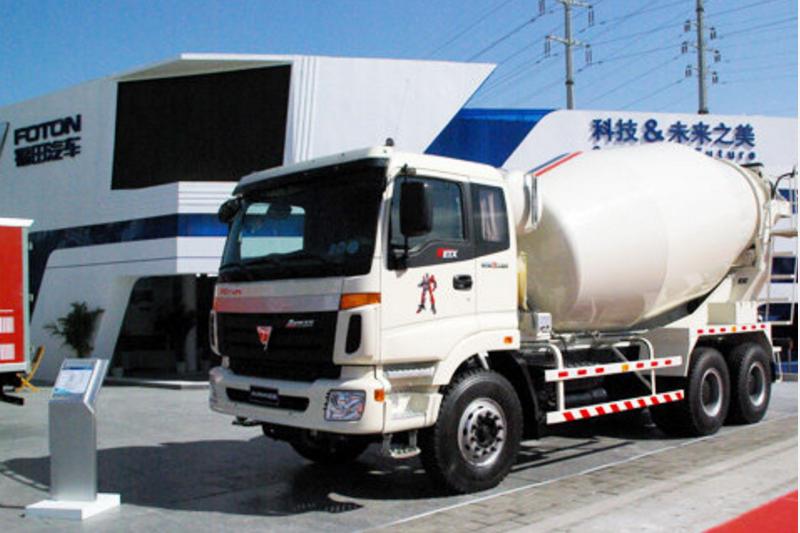 福田欧曼ETX 9系 375马力 6X4 国四混凝土搅拌车(速比:4.8)(BJ5257GJB-XA)