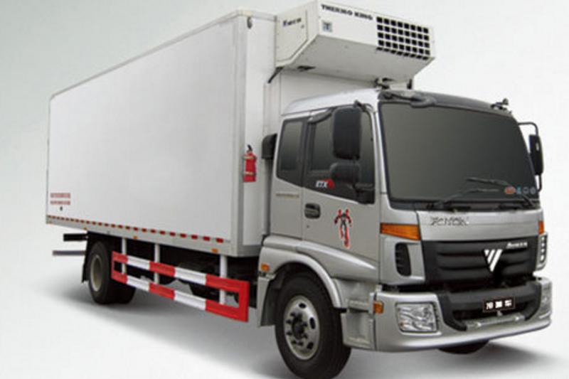 福田欧曼ETX 5系 230马力 6X2 国四8.6米冷藏车(BJ5252XLC-XA