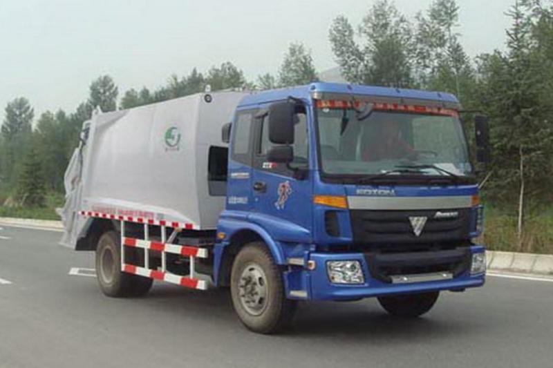 福田 欧曼ETX 3系 210马力 4X2 国五垃圾车(HLT5160ZYSE5)