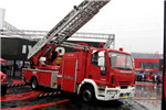 15辆依维柯直臂云梯消防车交付