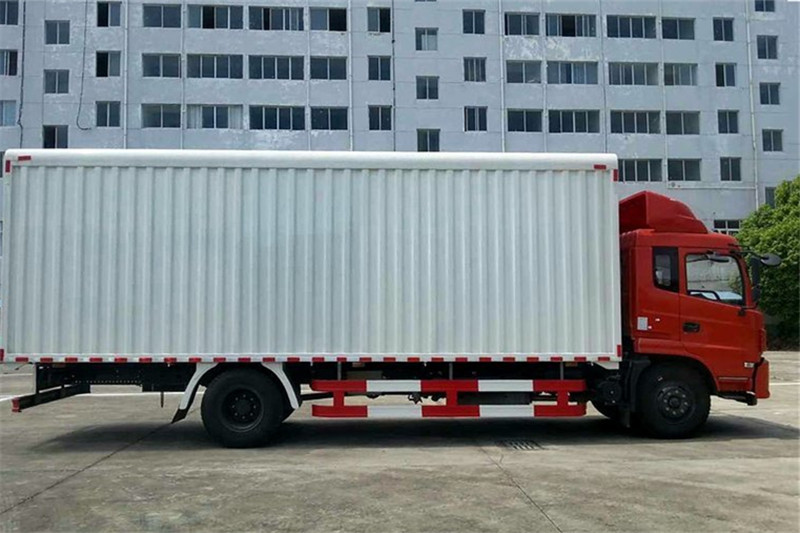 东风 专底系列 180马力 4X2 7.7米 国五厢式载货车(EQ5160XXYGD5D)