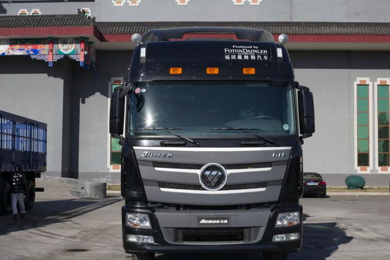 福田欧曼GTL 9系 380马力 8X4 国四粉粒物料车(BJ5319GFL-XC)