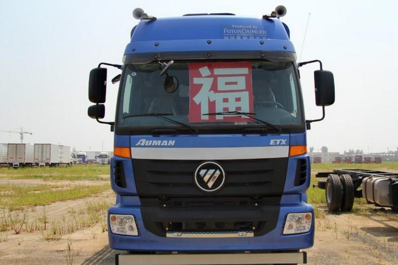 福田 欧曼ETX 5系重卡 220马力 6X2 国五8米仓栅式载货车(BJ5252CCY-AB)