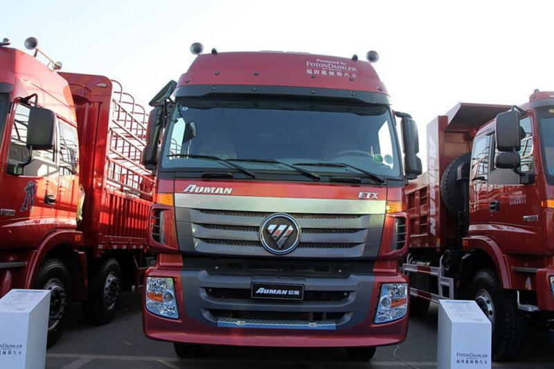 福田 欧曼ETX 6系重卡 平原重载型 360马力 8X4 国五9.5米栏板载货车(BJ1313VNPKJ-AA)