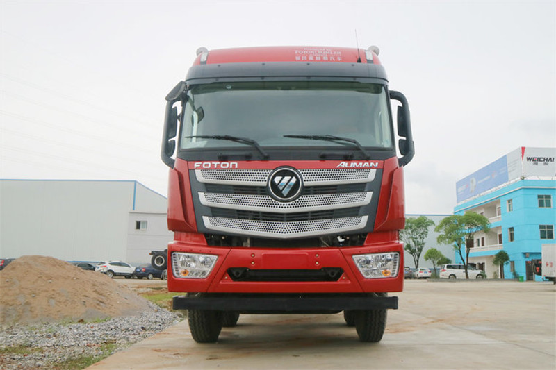 福田 欧曼EST 6系重卡 400马力  国五8X4 9.5米栏板载货车(4.111速比)(BJ1319VNPKJ-
