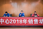 向15万根冲锋 汉德车桥营销中心召开2018年销售动员大会
