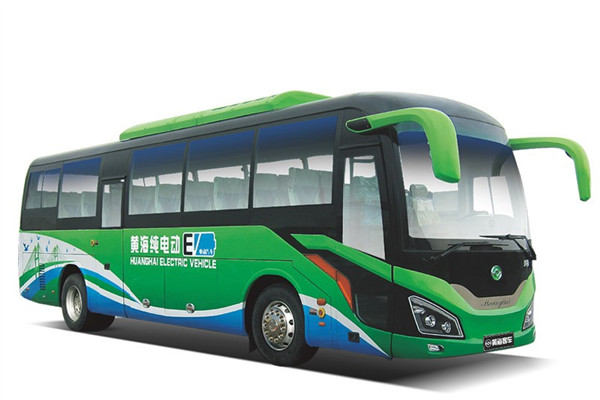 丹东黄海纯电动公交车图片